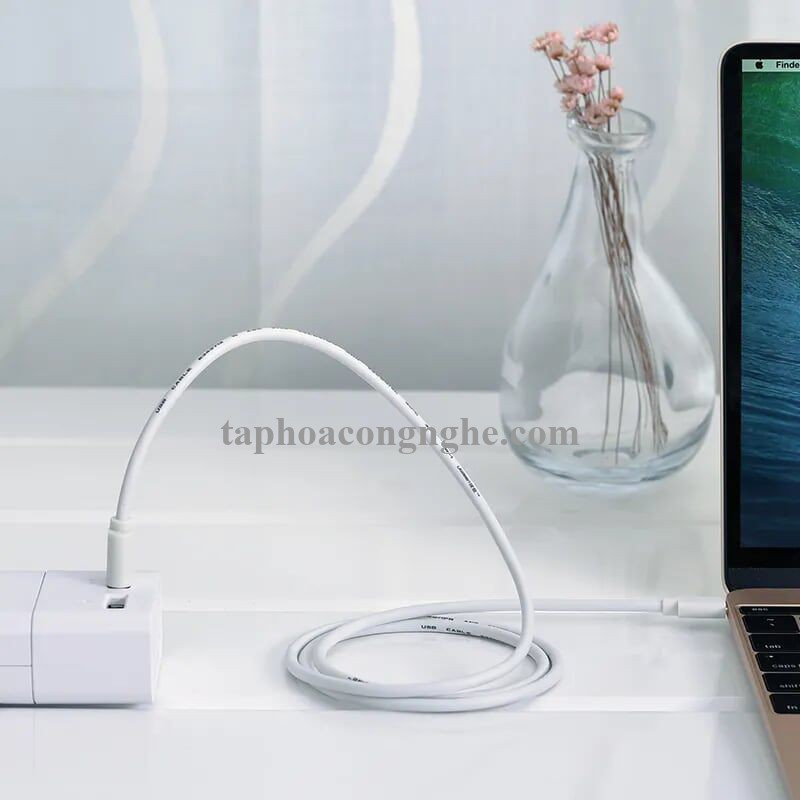 Ugreen 30168 3M Dây USB 2.0 sang Type-C truyền dữ liệu và sạc US141 30030168